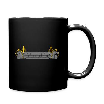 Dortmund Westfalen Stadium Football Temple - Full Colour Mug - black - Right