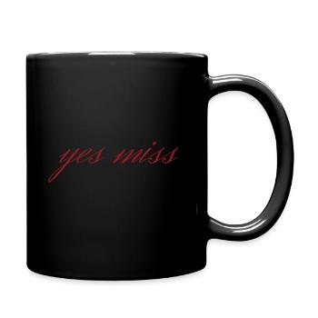 yes miss - Full Colour Mug - black - Right
