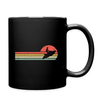 Jet Ski Therapy | Jet-Ski Lover - Full Colour Mug - black - Right