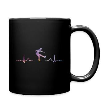 Figure Skating Ice Skating Figure Skating - Full Colour Mug - black - Right