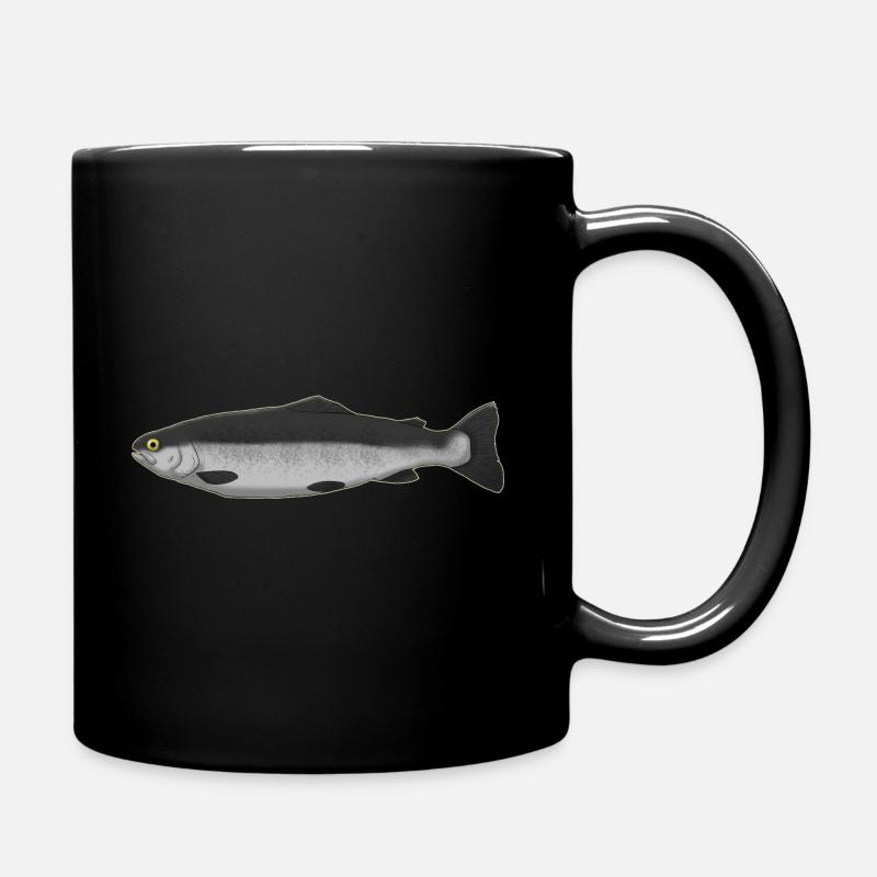 fish Fish - Full Colour Mug - black