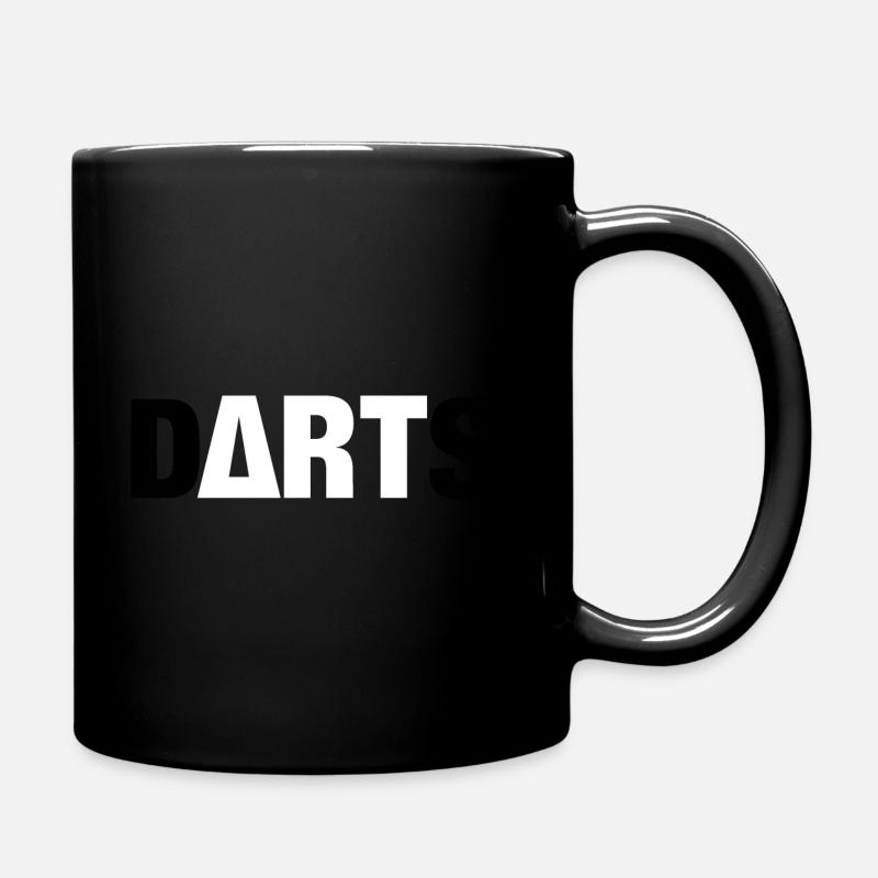 Darts (Fléchettes) - Mug uni - noir