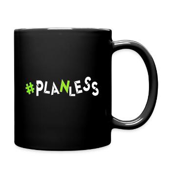 aujourd’hui aucune idée aucun plan désemparé au hasard - Mug uni - noir - Droite