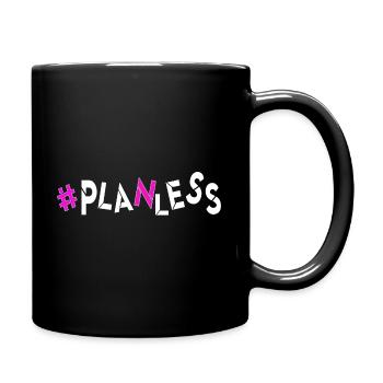 aujourd’hui aucune idée aucun plan désemparé au hasard - Mug uni - noir - Droite