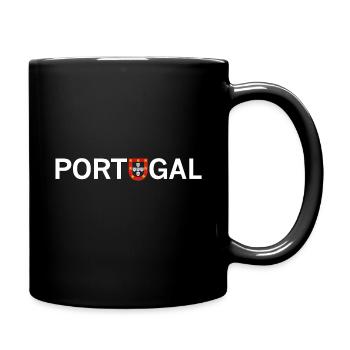 PORTUGAL LA NATION - Mug uni - noir - Droite