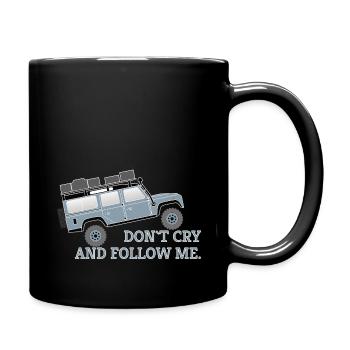Tente de toit Hors-route 4x4 Véhicule T-Shirt - Mug uni - noir - Droite