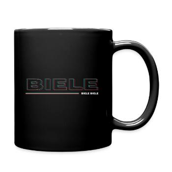 BIELE BIELE BIELE - Endlaser Edition - Tasse einfarbig - Schwarz - Rechts
