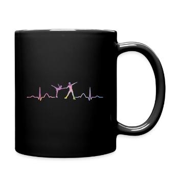 Figure Skating Ice Skating Figure Skating - Full Colour Mug - black - Right
