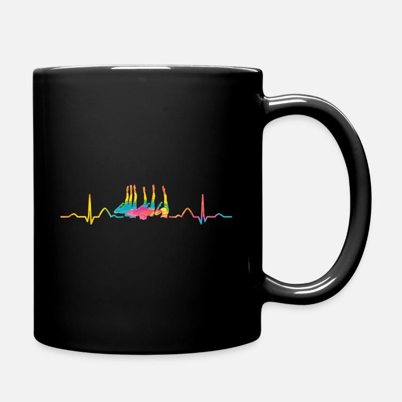 Natation artistique par équipe de natation synchronisée - Mug uni - noir