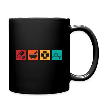 Pharmacie de cadeau de pharmacien - Mug uni - noir - Droite