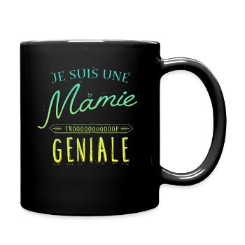 Je suis une mamie trop genial cool - Mug uni - noir - Droite