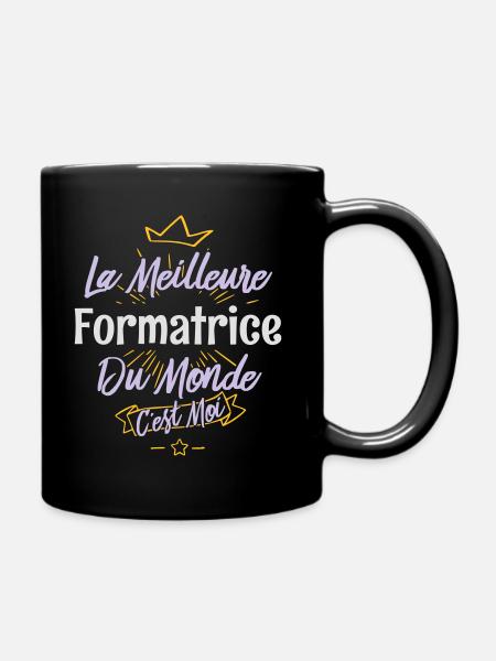 La meilleure formatrice du monde - Mug uni - noir
