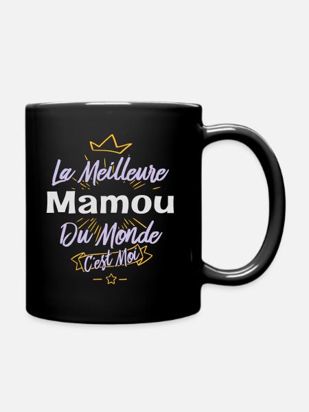 La meilleure mamou du monde - Mug uni - noir