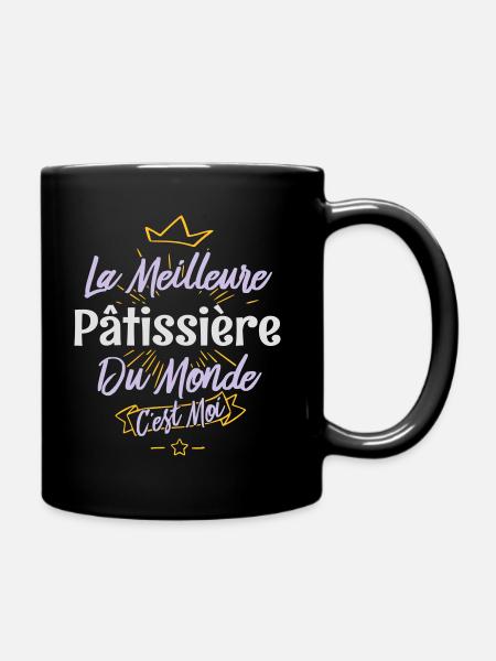 La meilleure pâtissière du monde - Mug uni - noir
