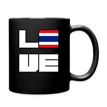 Love Home Roots Roots Thailand - Full Colour Mug - black - Right