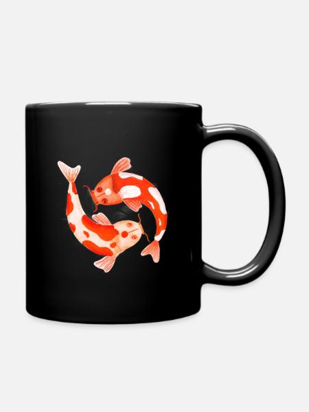 koi - Mug uni - noir