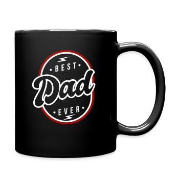 Best Dad Cool Father's Day Gift idea Shirt Design - Tasse einfarbig - Schwarz - Rechts