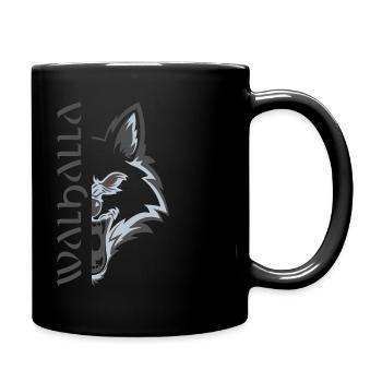 Valhalla Viking Vikings Bjoern Iron Side - Full Colour Mug - black - Right