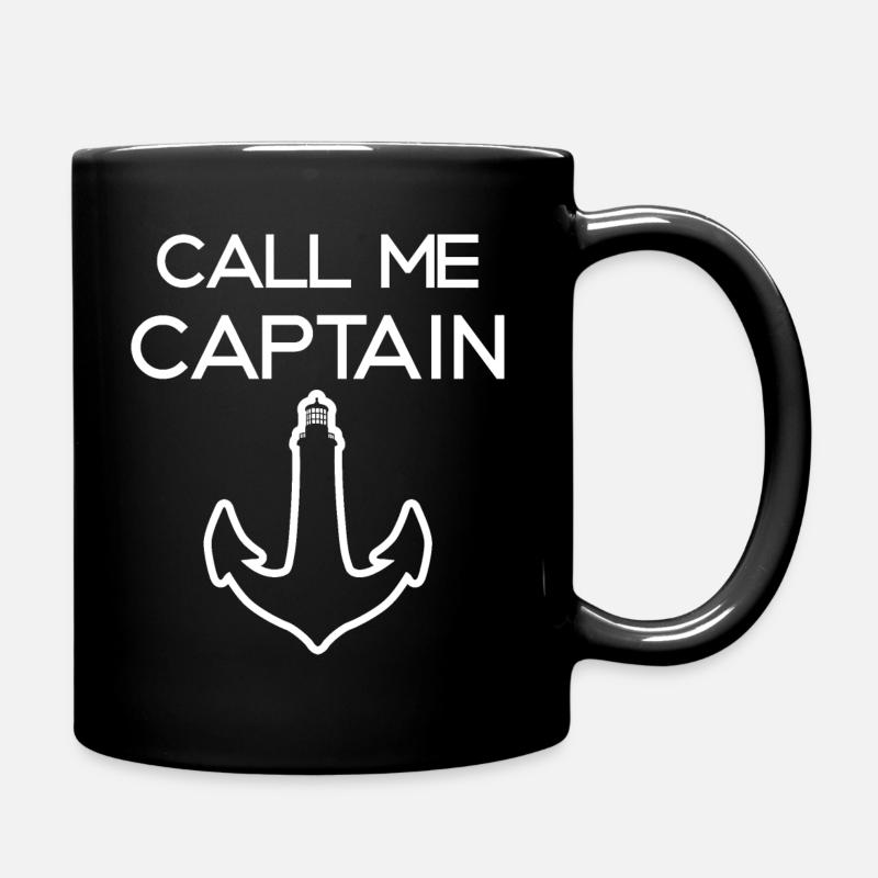 CALL ME CAPITAINE CAPITAINE - Mug uni - noir