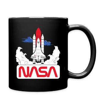 NASA Navette Spatiale 3 - Mug uni - noir - Droite