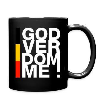 Godverdomme ! - Mug uni - noir - Droite