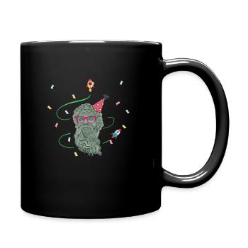 Zeus - Tasse einfarbig - Schwarz - Rechts