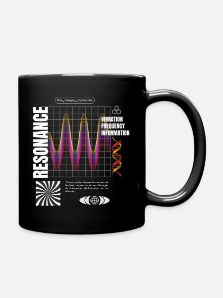 tout est resonance - Mug uni - noir