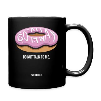 DoNutTalkCup (en anglais seulement) - Mug uni - noir - Droite
