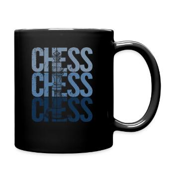 Échecs rétro Vintage | Cadeau pour joueur d’échecs - Mug uni - noir - Droite