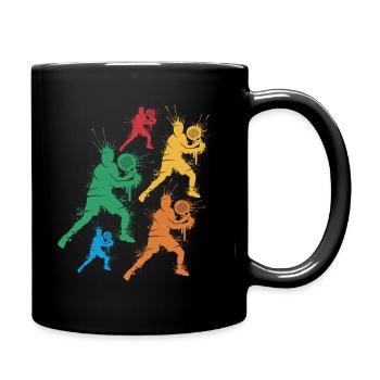 Padel Tennis Padel Player Kids Padel Boys - Full Colour Mug - black - Right