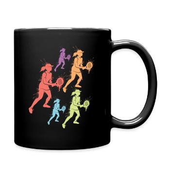 Padel Tennis Padel Joueur Femmes Padel Filles - Mug uni - noir - Droite