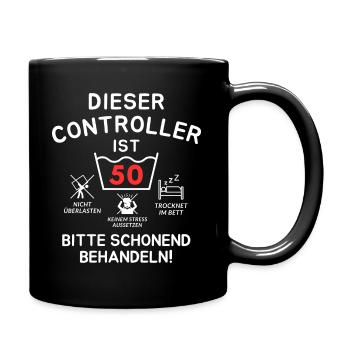 Dieser Controller ist 50. Schonend behandeln - Tasse einfarbig - Schwarz - Rechts