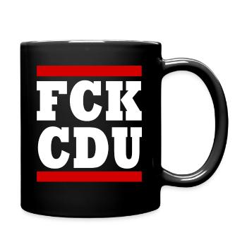 Fck cdu - Full Colour Mug - black - Right