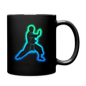 Taekwondo Arts Martiaux Enfants Garçons Karaté - Mug uni - noir - Droite
