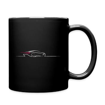 Auto Sports Cars Motorsport Racing Cars Turbo Rally - Full Colour Mug - black - Right