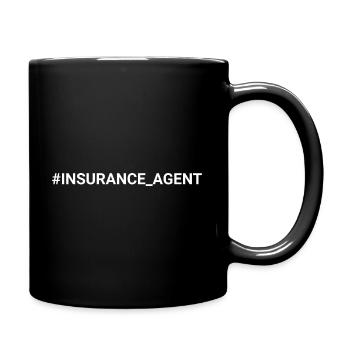 Insurance Agent - Full Colour Mug - black - Right