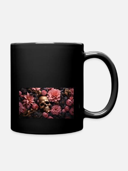 tete de mort - Mug uni - noir