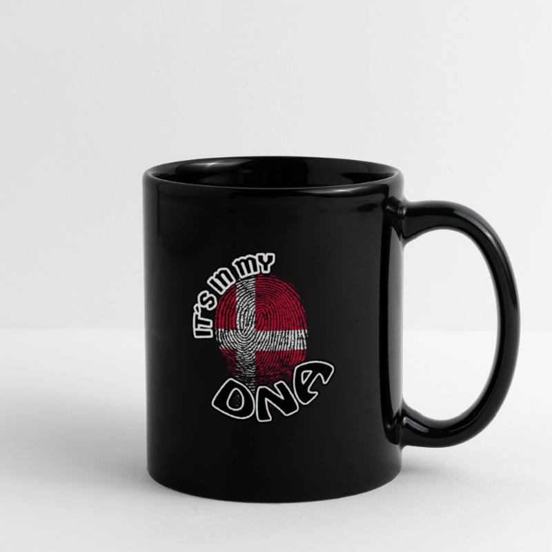 Cadeau Il est dans mon adn dns racines Danemark Mug uni