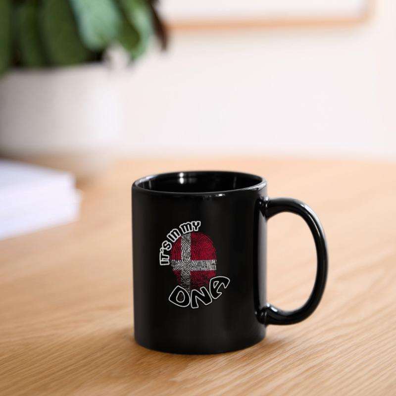 Cadeau Il est dans mon adn dns racines Danemark Mug uni