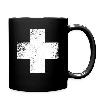 SHAPES FORMEN GRUNGE - Tasse einfarbig - Schwarz - Rechts
