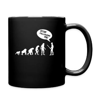 EVOLUTION - Tasse einfarbig - Schwarz - Rechts