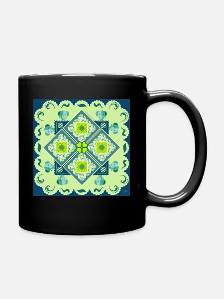 Art graphique - Mug uni - noir