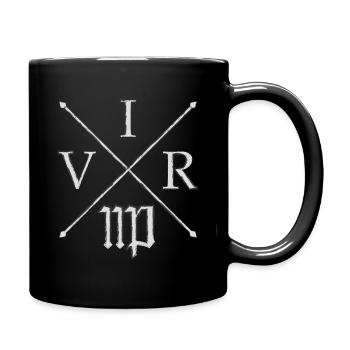 Zodiac Virgo for Men = "VIR" (antique) - Mug uni - noir - Droite