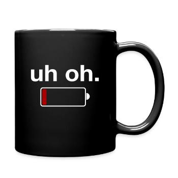 loading bar - Full Colour Mug - black - Right