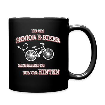 E-Bike Senior - Tasse einfarbig - Schwarz - Rechts