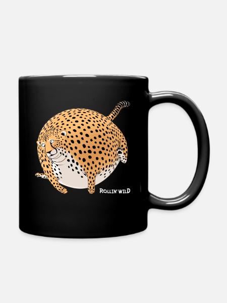 Rollin’Wild - Cheetah - Mug uni - noir
