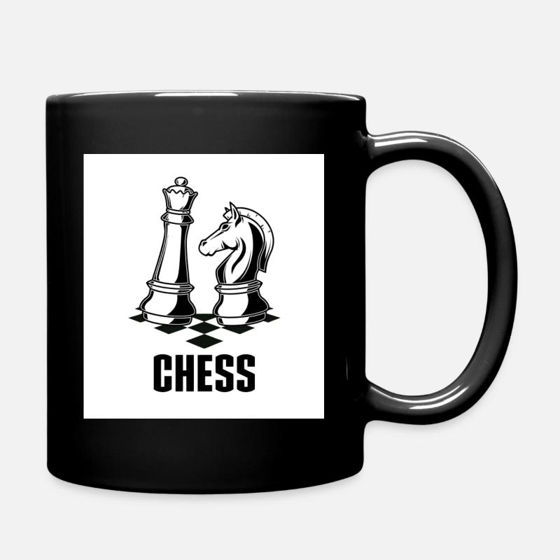 Échecs - Mug uni - noir