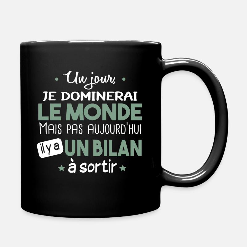 Comptable Comptabilité Calcul Métier Cadeau Humour - Mug uni - noir