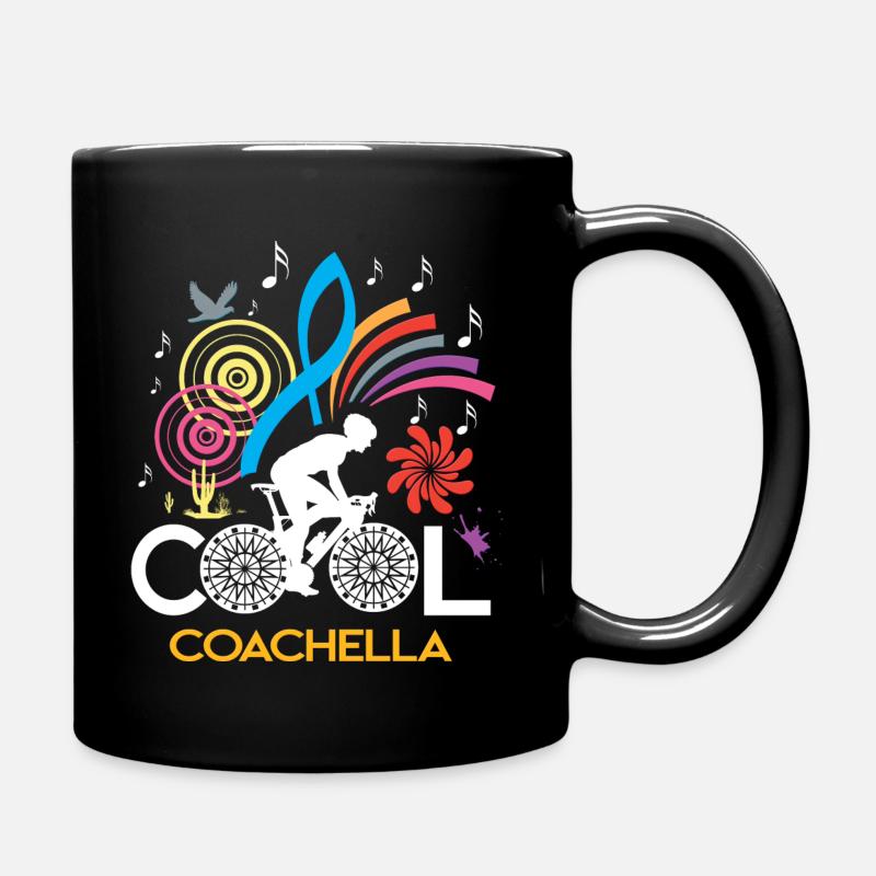 COACHELLA COOL BIKE LOVERS - Tasse einfarbig - Schwarz