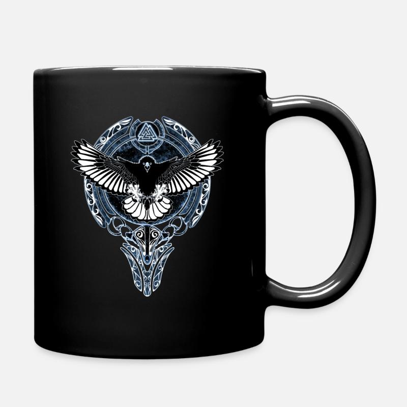 Viking Eagle - Full Colour Mug - black